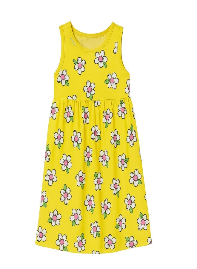 EIO طقم ملابس أطفال قطني مطبوع من إي أو أو (طقم فستان بدون أكمام رقم 2، مقاس 18-24 شهرًا)، تشكيلة متنوعة - Image 2