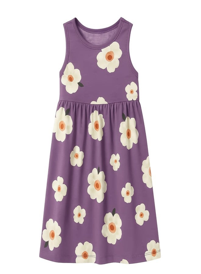 EIO طقم ملابس أطفال قطني مطبوع من إي أو أو (طقم فستان بدون أكمام رقم 2، مقاس 18-24 شهرًا)، تشكيلة متنوعة - Image 3