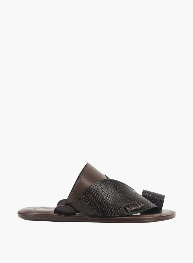 Al Waha Men's Arabic Sandals with Toe Loop - Ramadan Collection