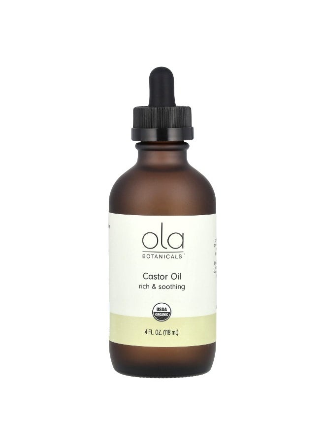 Dr. Mercola Dr. Mercola, Ola Botanicals, Castor Oil, 4 fl oz (118 ml)  - Image 1