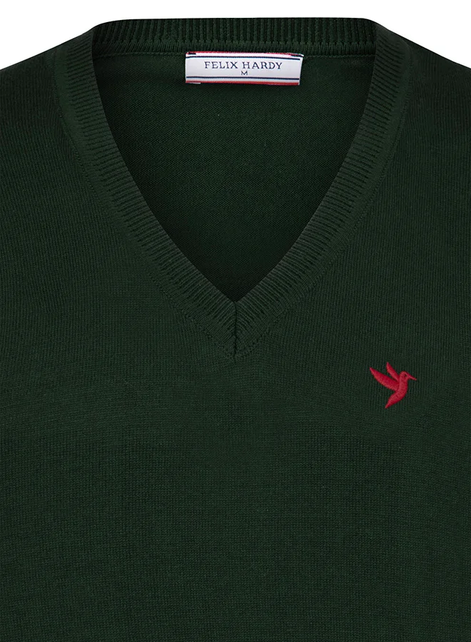 فيليكس هاردي كنزة بياقة على شكل حرف