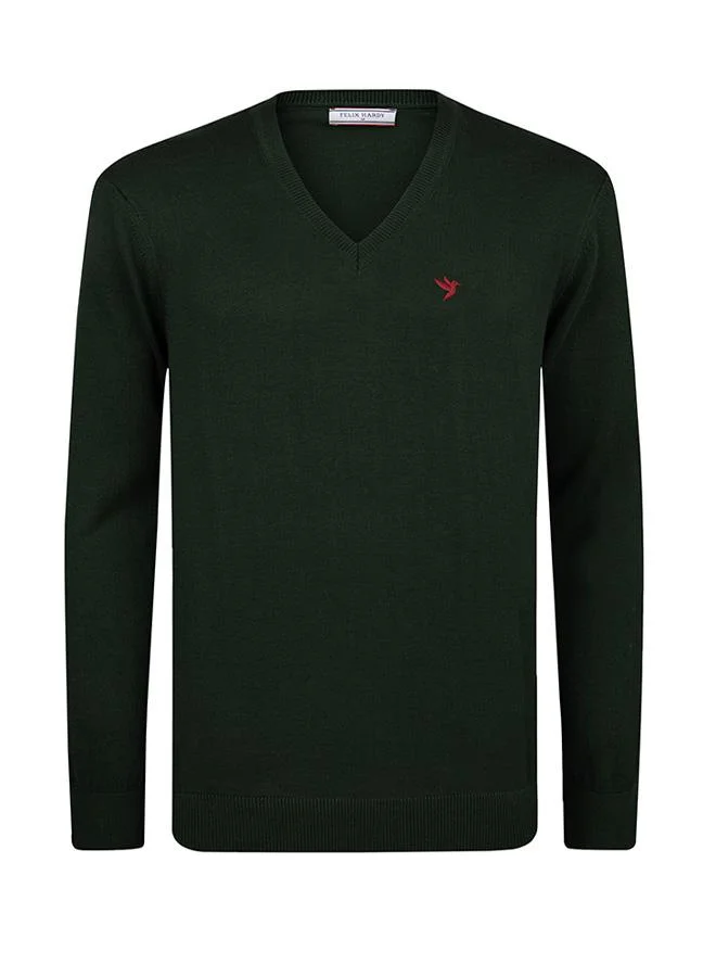 فيليكس هاردي كنزة بياقة على شكل حرف