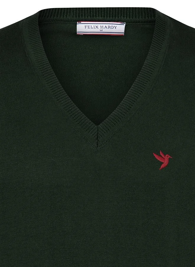 فيليكس هاردي كنزة بياقة على شكل حرف