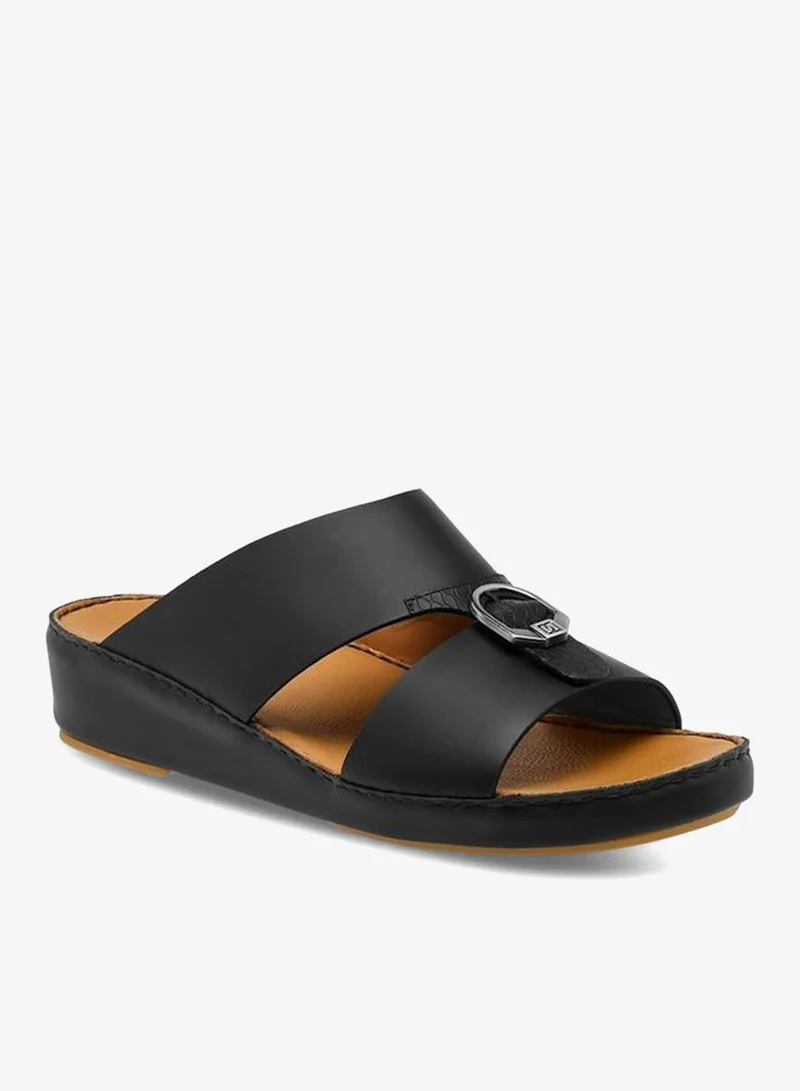 DUCHINI Men Buckle Accent Arabic Sandals Ramadan Collection