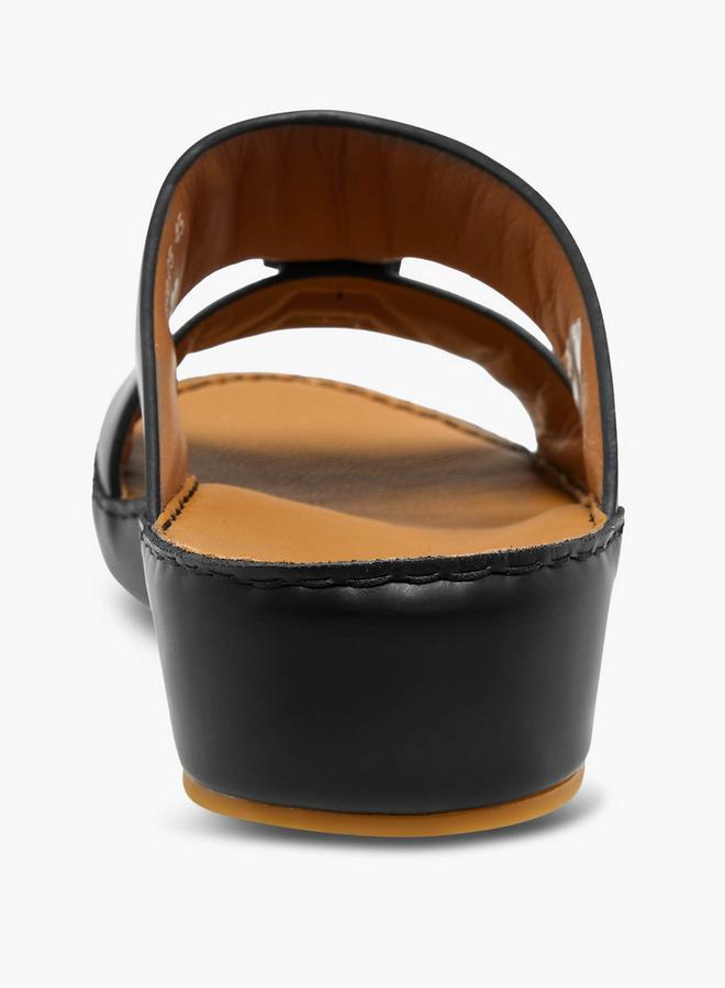 DUCHINI Men Buckle Accent Arabic Sandals - Image 5