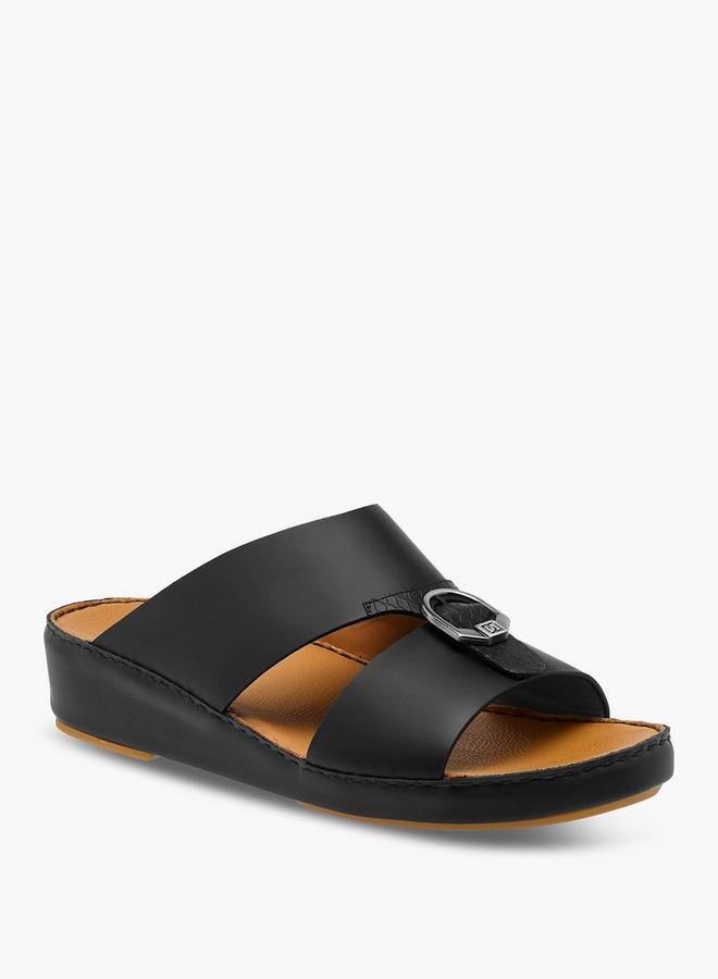 DUCHINI Men Buckle Accent Arabic Sandals - Image 2