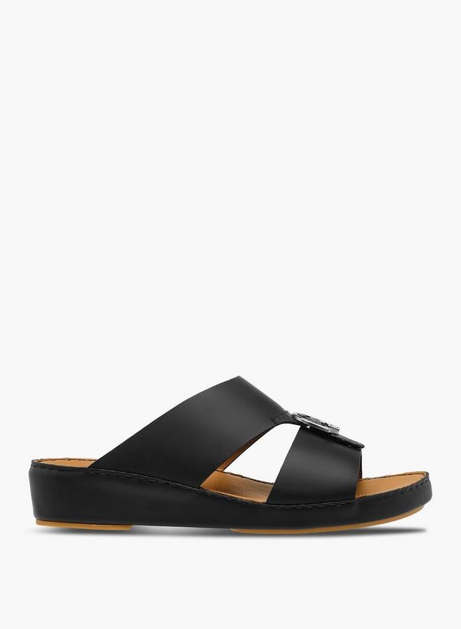 DUCHINI Men Buckle Accent Arabic Sandals - Image 3