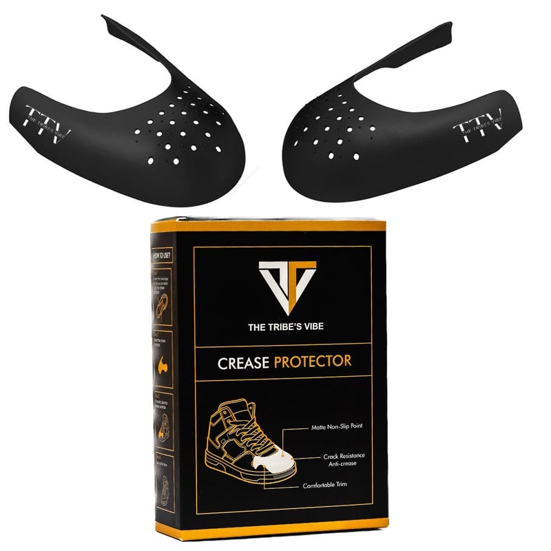 The Tribes Vibe Store Crease Protector – Single Layer Shoe Decreaser for Men & Women | Sneaker Shield & Crease Remover | Compatible with UK7 to UK12 (Pack of 1) - Image 1