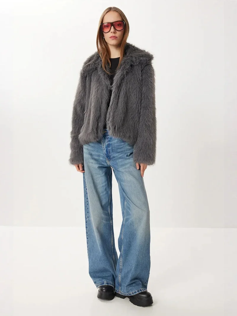 Lovely Istanbul ISTANBUL Faux Fur Jacket