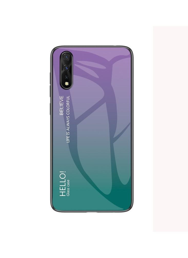 Hello Gradient Glass Protective Phone Case 