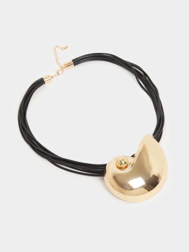 Styli Styli Metal Shell Pendant Necklace with Lobster Clasp  - Image 2