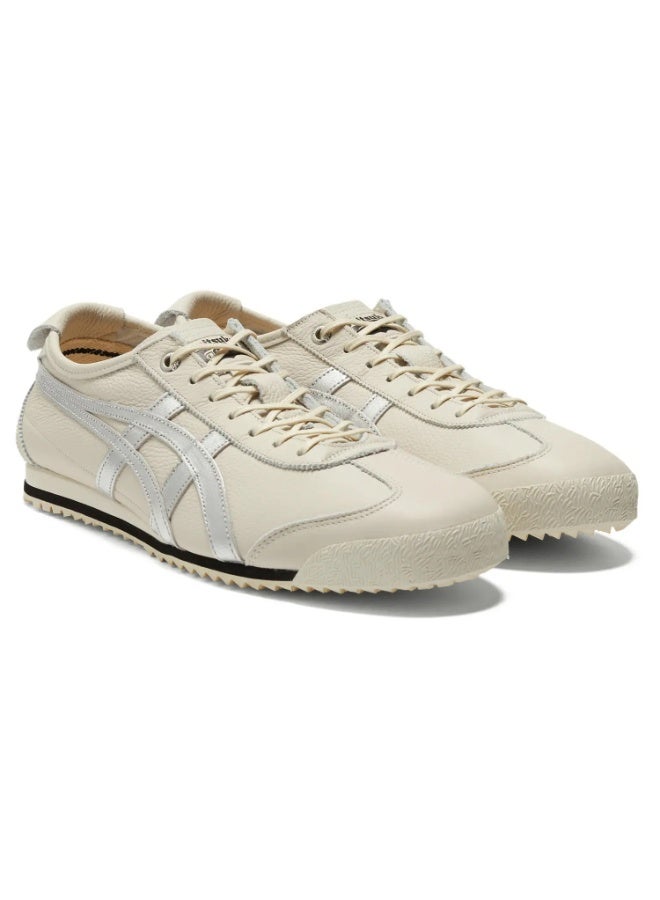Onitsuka Tiger Mexico 66 Sd Low Top Shoes Beige/Silver For Women/Men/Students - Image 3