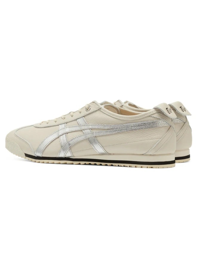 Onitsuka Tiger Mexico 66 Sd Low Top Shoes Beige/Silver For Women/Men/Students - Image 5