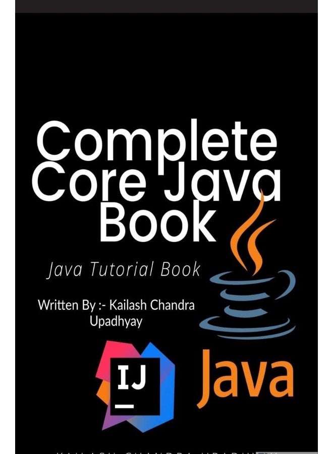Complete Core Java Tutorial Book