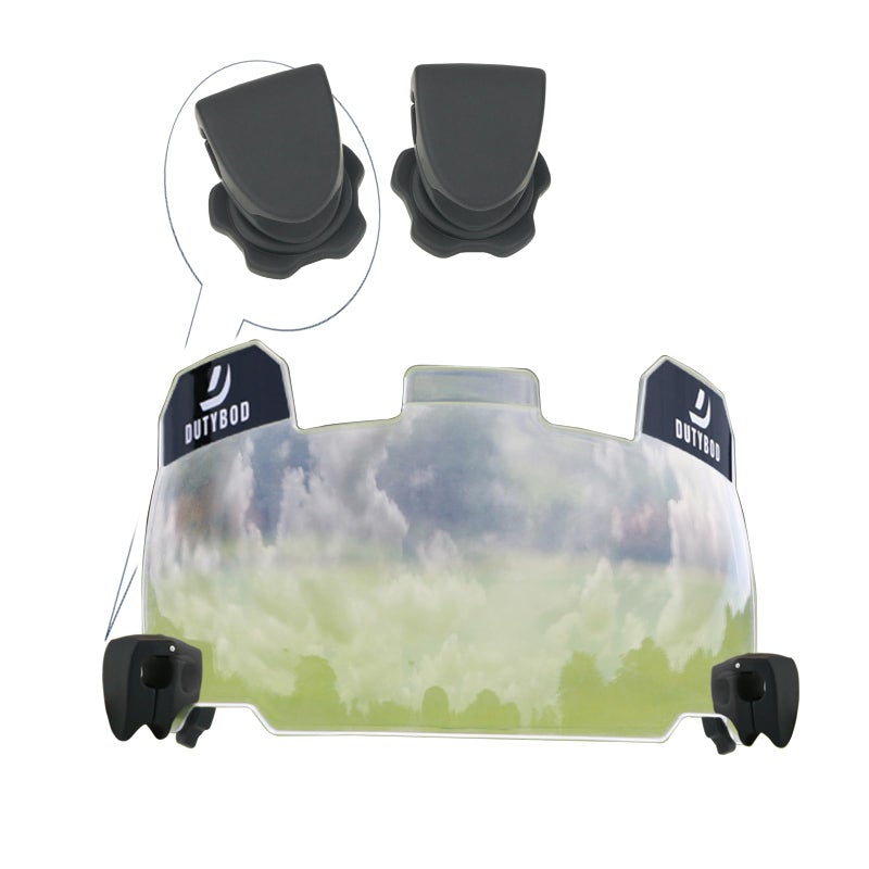 Football Visor Clear Football Helmet Visor Football Shield Fits Youth and Adult Football Helmets Clear