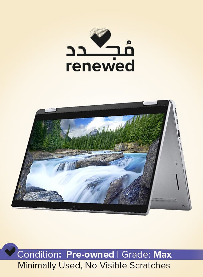 Renewed - Latitude 5320 2-in-1 Convertible Laptop With 13.3-Inch FHD x360 Touch Display,Core i5/Quad Core/11th Gen/16GB RAM/256GB SSD/Intel HD Graphics/Windows 10 English Titan Grey