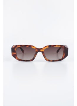 Silvio Monetti Women's Leopard UV 400 Protection Sunglasses 23SM9013R02  - Image 1