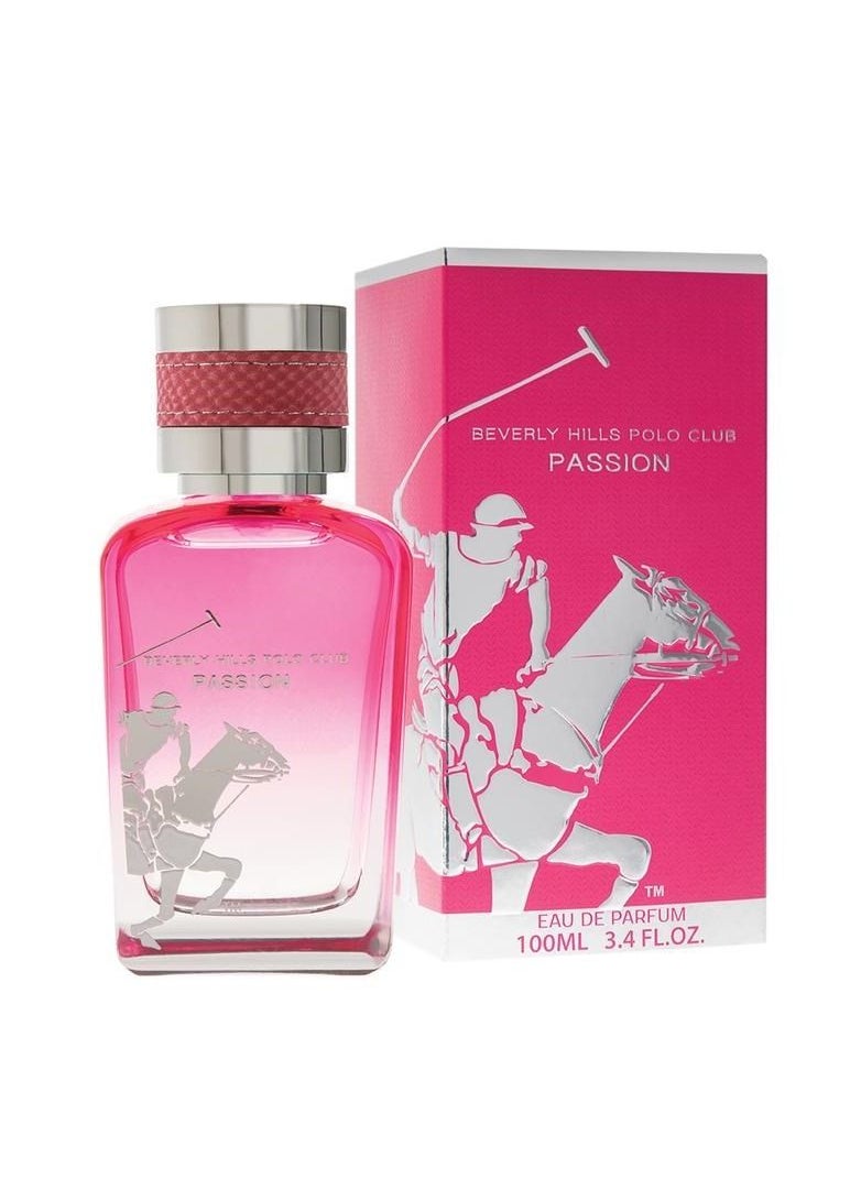BEVERLY HILLS POLO CLUB Polo Club Passion By Beverly Hills Eau De Parfum 100ML For Women  - Image 1