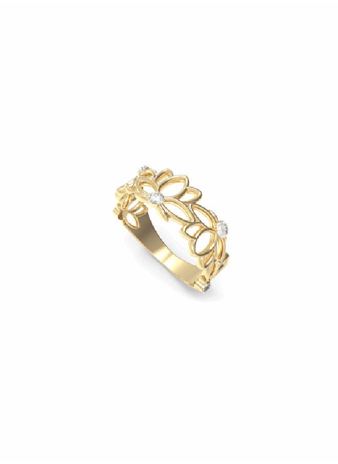 GUESS Multi Lotus Ring 