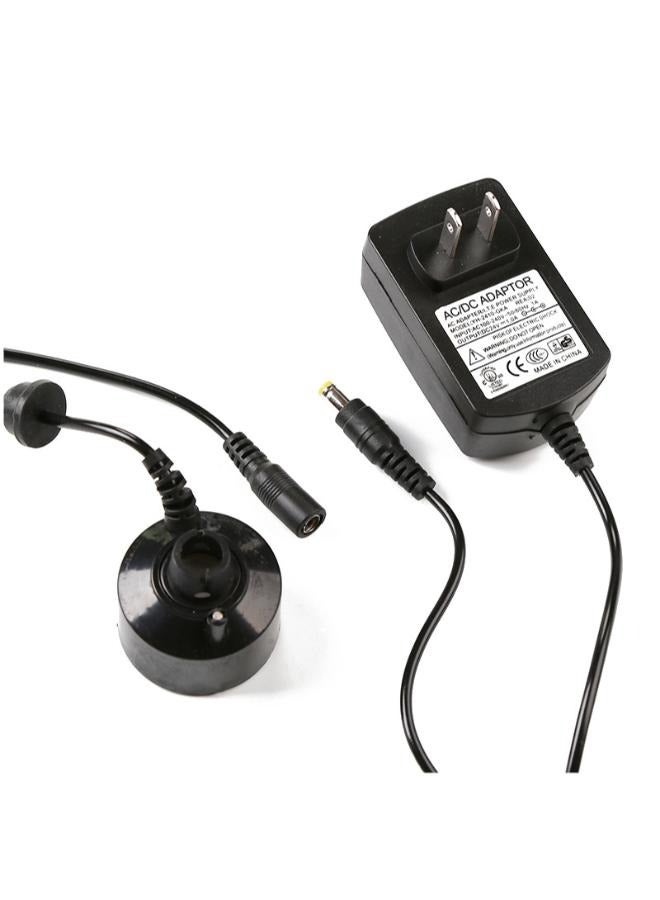 Humidifier  Machine Mist Maker - BLACK - WITH LIGHT - Image 2