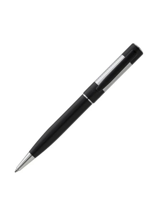 شيروتي 1881 3015 Silver Stainless Steel Blue Ink Ballpoint Pen for Men