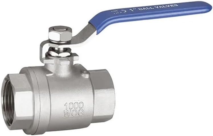 1 1 4 Inch Stainless Steel 304 Two Piece BSP Thread Ball Valve - Image 4