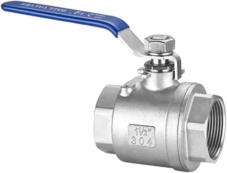 1 1 4 Inch Stainless Steel 304 Two Piece BSP Thread Ball Valve - Image 2
