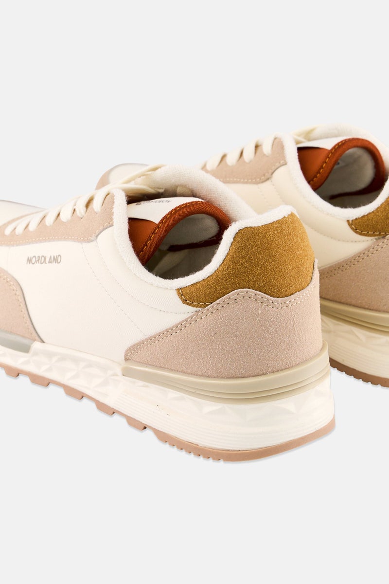 Nordland أحذية خارجية للرجال بشعار العلامة التجارية، بيج - Image 2