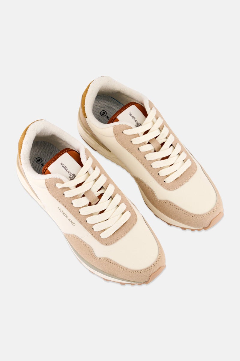 Nordland أحذية خارجية للرجال بشعار العلامة التجارية، بيج - Image 4