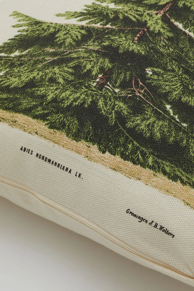 H&M Printed cushion cover