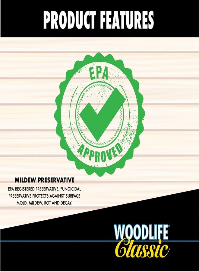Rust-Oleum WOODLIFE 902 Wolman Classic Clear Wood Preservative-Above Ground, Quart, 0.95 Liters - Image 3