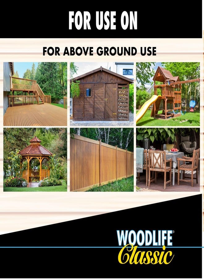 Rust-Oleum WOODLIFE 902 Wolman Classic Clear Wood Preservative-Above Ground, Quart, 0.95 Liters - Image 4