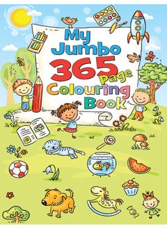 Pegasus My Jumbo 365 Page Colouring Book  - Image 1