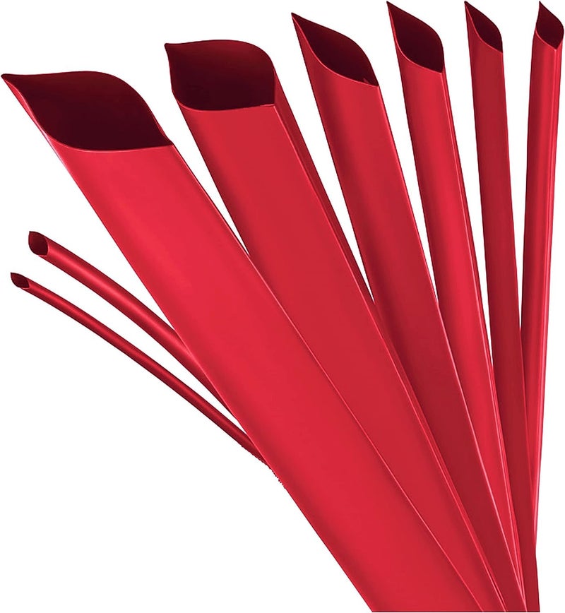 GSXRB Extra Thick Heat Shrink Tubes 4:1 Dual Wall Adhesive Lined 10 Ft Long,Marine Grade Heat Shrink,Cable Heat Shrink Tubing Seal Against Moisture Corrosion and Air Leakage(16mm/10Feet, Red) - Image 1