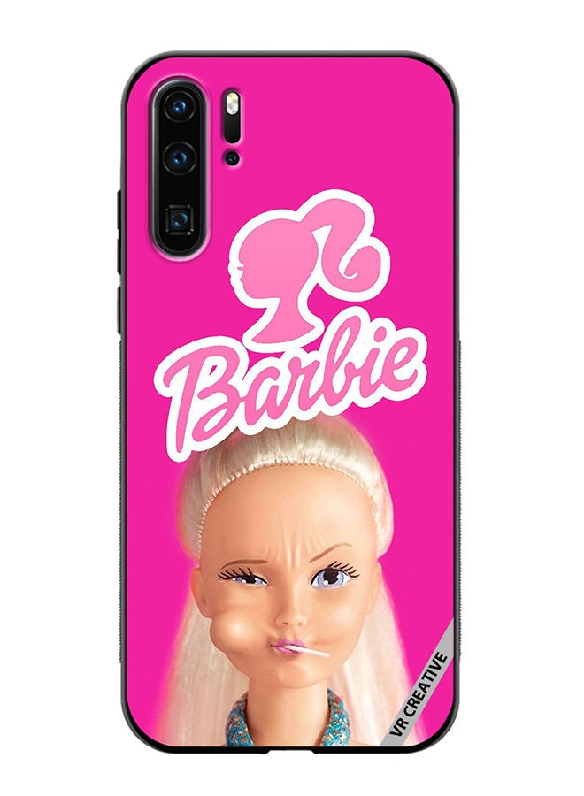 VR CREATIVE Protective Case Cover For Huawei P30 Pro Barbie Loliipop Design Multicolour - Image 1