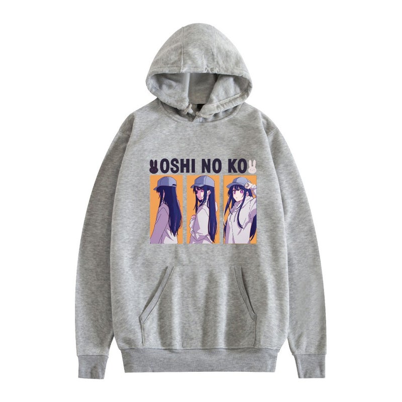 2023 New Oshi No Ko My Children Series Printed Fashion Couple Hooded Vests - Image 4