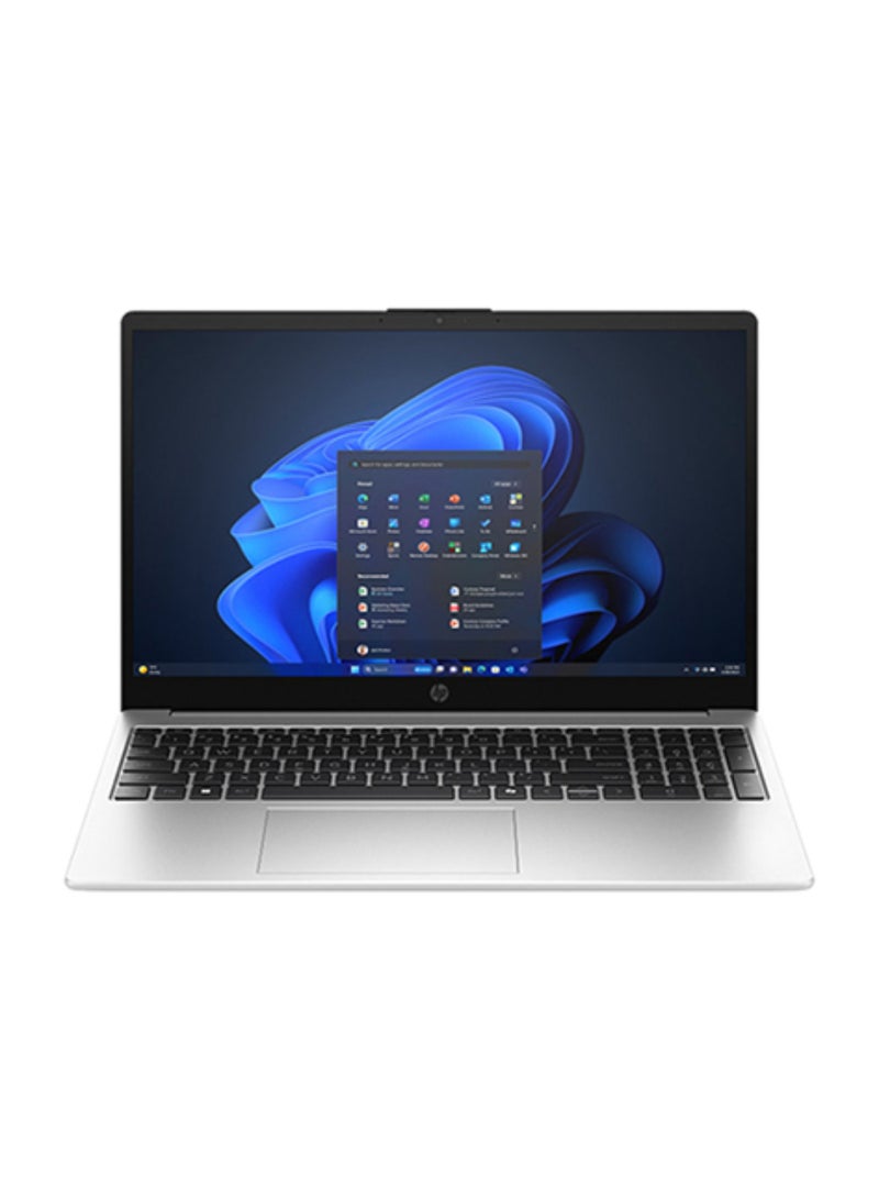 HP لابتوب 250R G10 بشاشة 15.6 بوصة بدقة Full HD (1920X1080)، مع معالج Core 5-120U/8GB ذاكرة DDR4/512GB SSD/DOS (بدون ويندوز) - Image 1