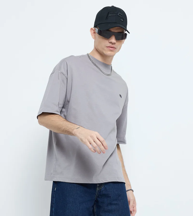 إف5 تيشيرت رجالي واسع