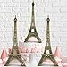 Shimeyao 3 Pcs 6 Inch Eiffel Tower Cake Topper Paris Small Eiffel Tower Centerpiece for Tables Top Mini Statue Figurine Home Decoration for Souvenirs Christmas Party Ornament - Image 3
