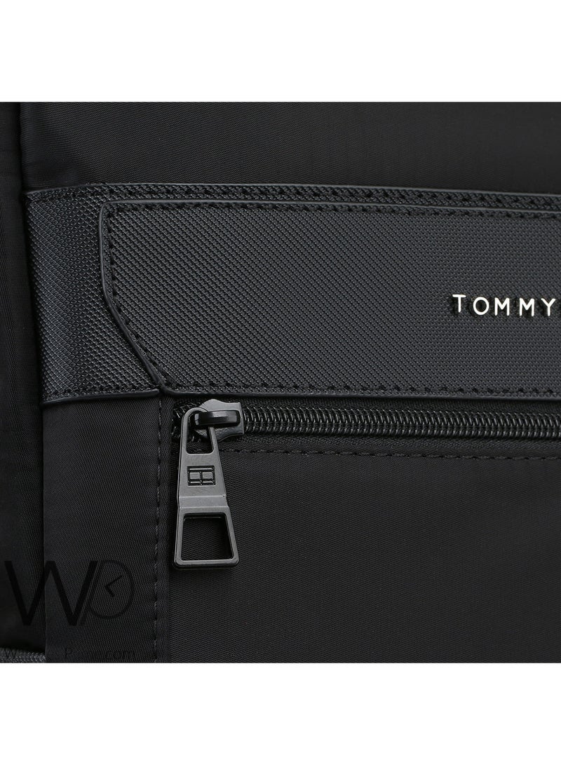 Tommy Hilfiger Backpack Black Men Laptop Bag
