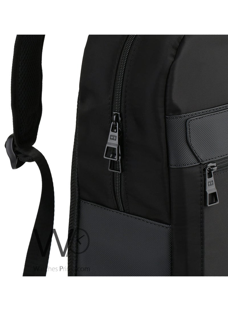 Tommy Hilfiger Backpack Black Men Laptop Bag
