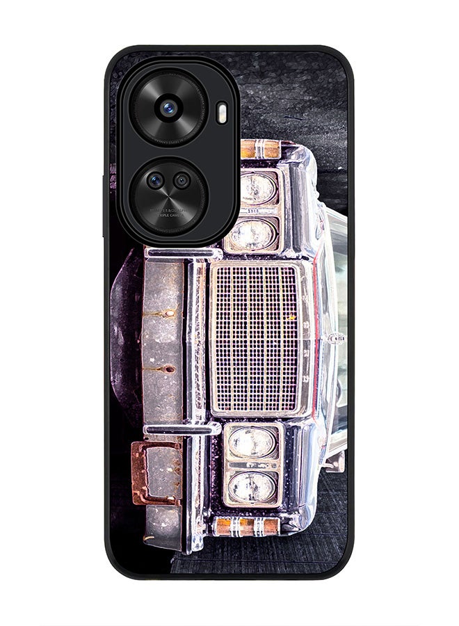 Stylizedd Rugged Black edge case for Huawei nova 12 SE / Huawei nova 11 SE 4G, Slim fit Soft Case Flexible Rubber Edges Anti Drop TPU Gel Thin Cover -  Old Ford - Image 1