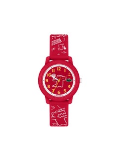 LACOSTE Round Analog Kids's Red Case Watch - 2030059  - Image 1
