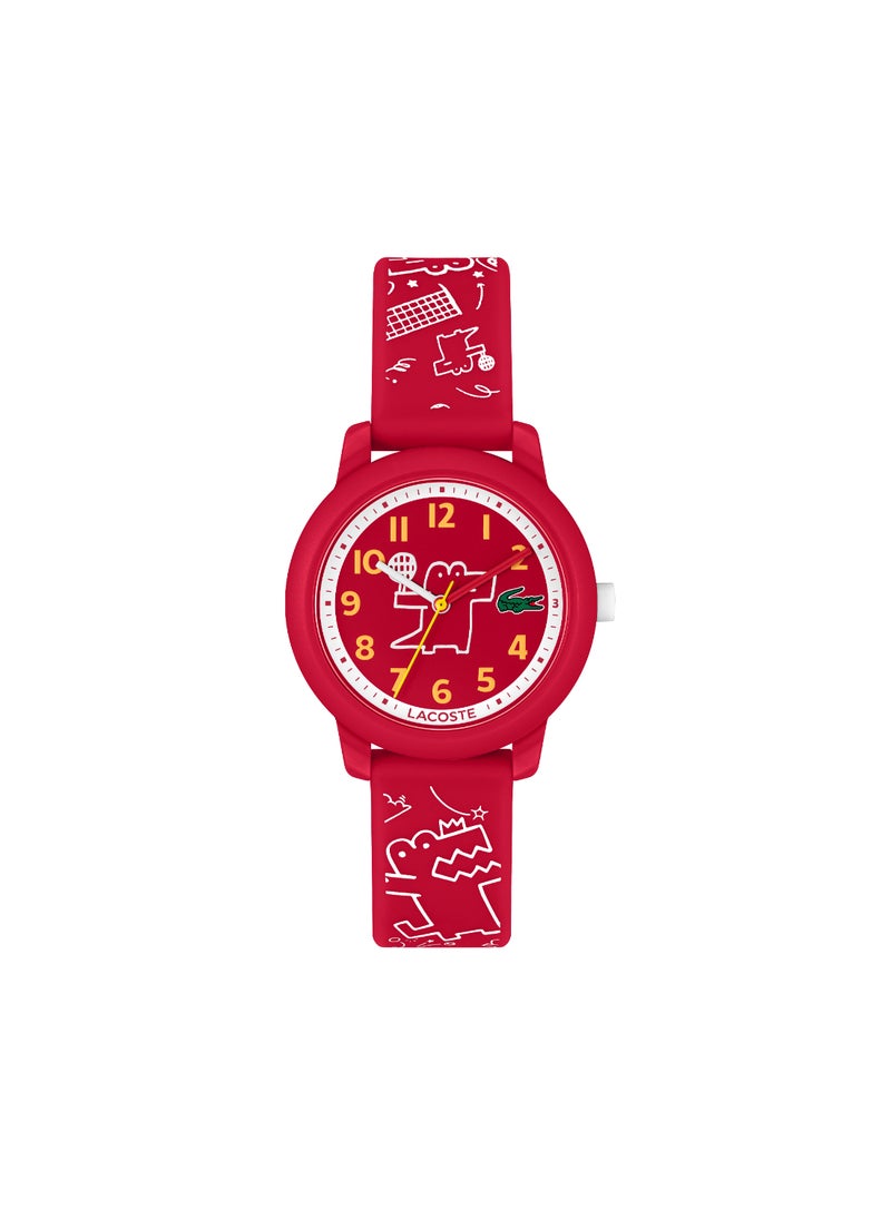 LACOSTE Round Analog Kids's Red Case Watch - 2030059  - Image 1