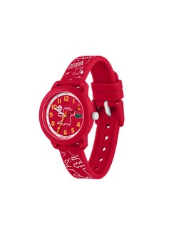 LACOSTE Round Analog Kids's Red Case Watch - 2030059  - Image 2