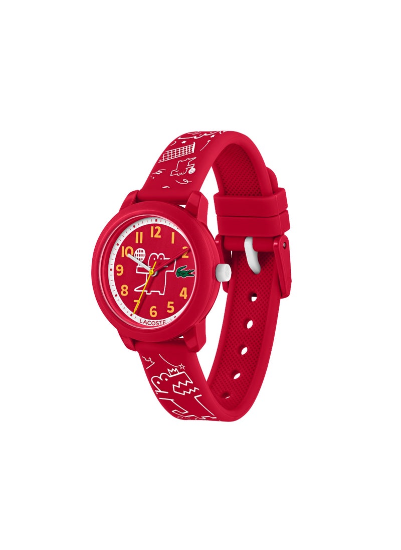 LACOSTE Round Analog Kids's Red Case Watch - 2030059  - Image 2