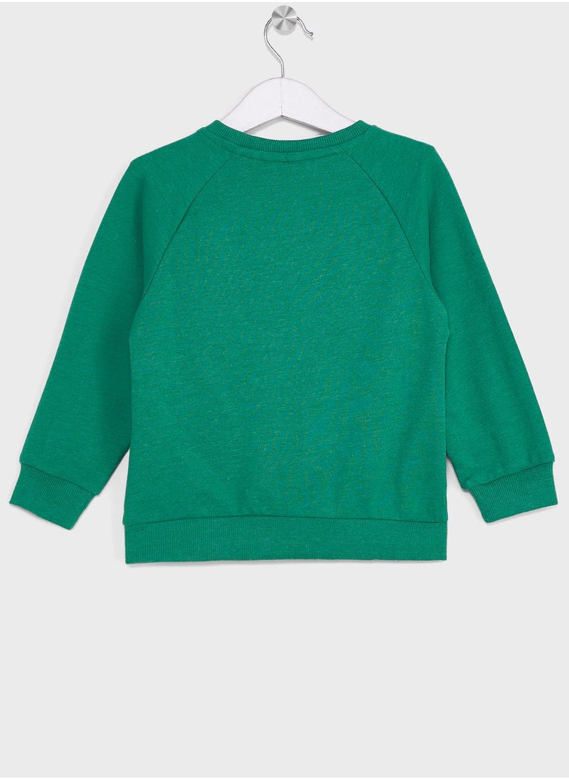 NAME IT - Kids Dinosaur Sweatshirt - Image 1