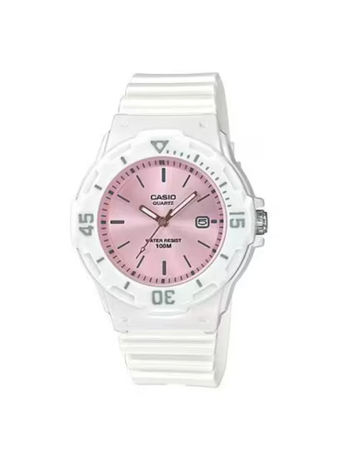 CASIO Women's Resin Analog Watch LRW-200H-4E3VDF - 34.2 mm
