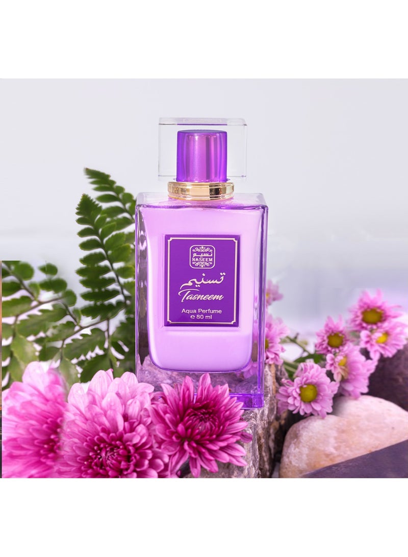 Naseem Tasneem Aqua Eau de Parfum Perfume for Women - 80ml - Image 3