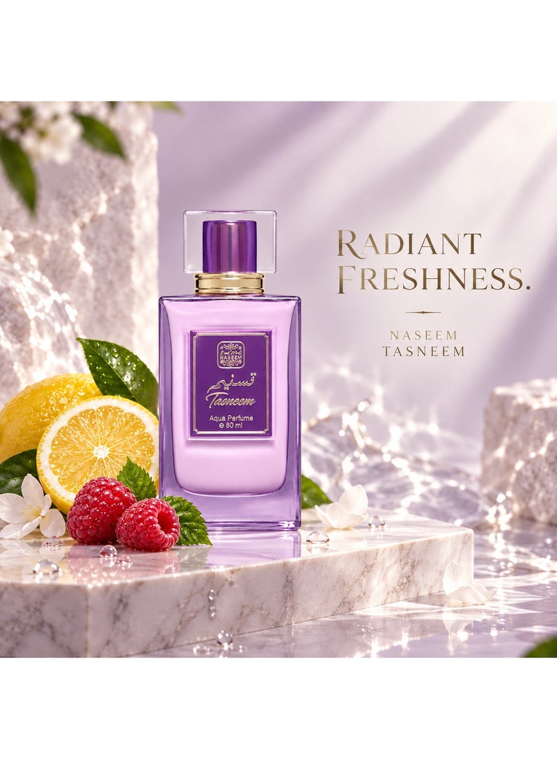 Naseem Tasneem Aqua Eau de Parfum Perfume for Women - 80ml - Image 3